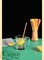 Yellow Orange Paper Straws for Drinking Yellow Disposable Straws 150pcs Biodegradable Disposable Straws Bulk(10 Pattern)